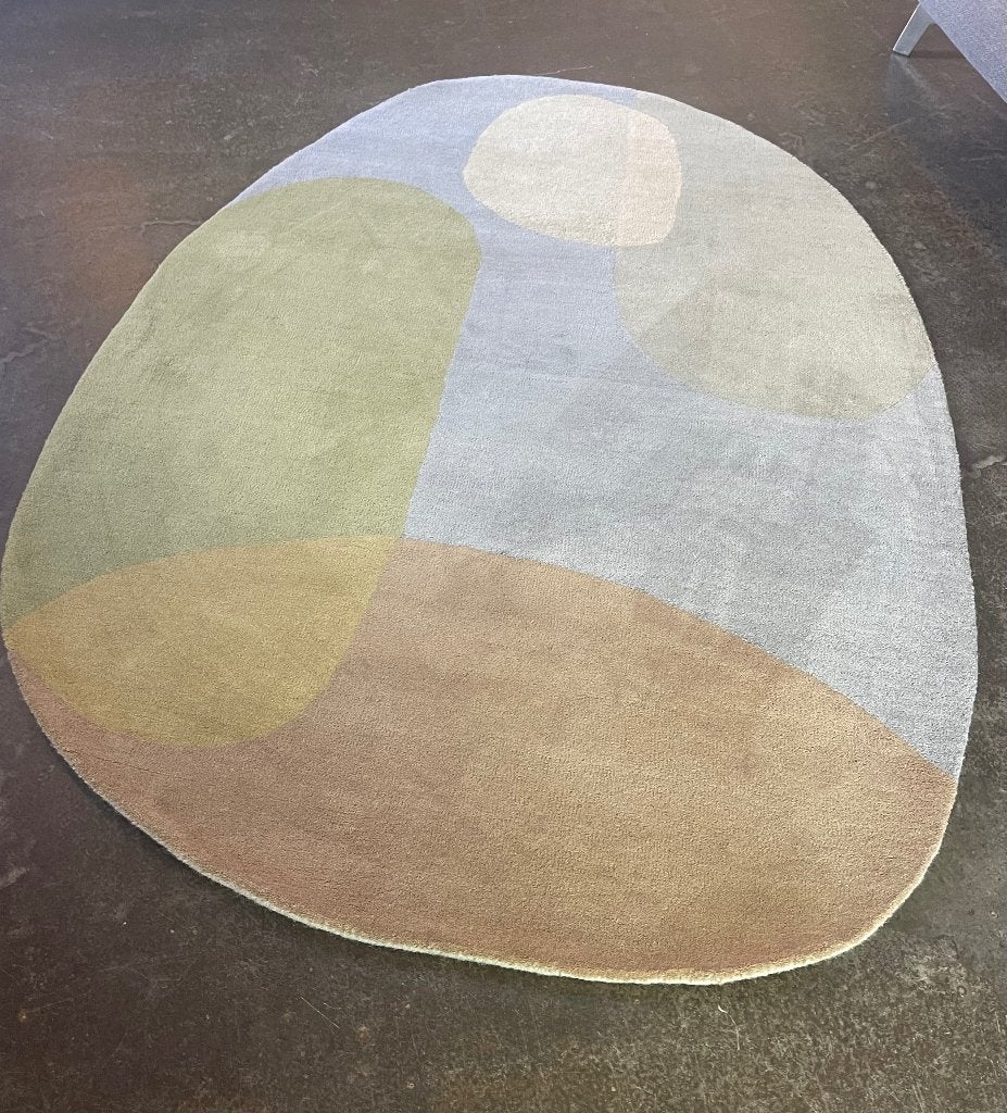 Brink en Campman tapijt Miller Spring, Ophalen, Blauw, 200 cm of meer, Zo goed als nieuw
