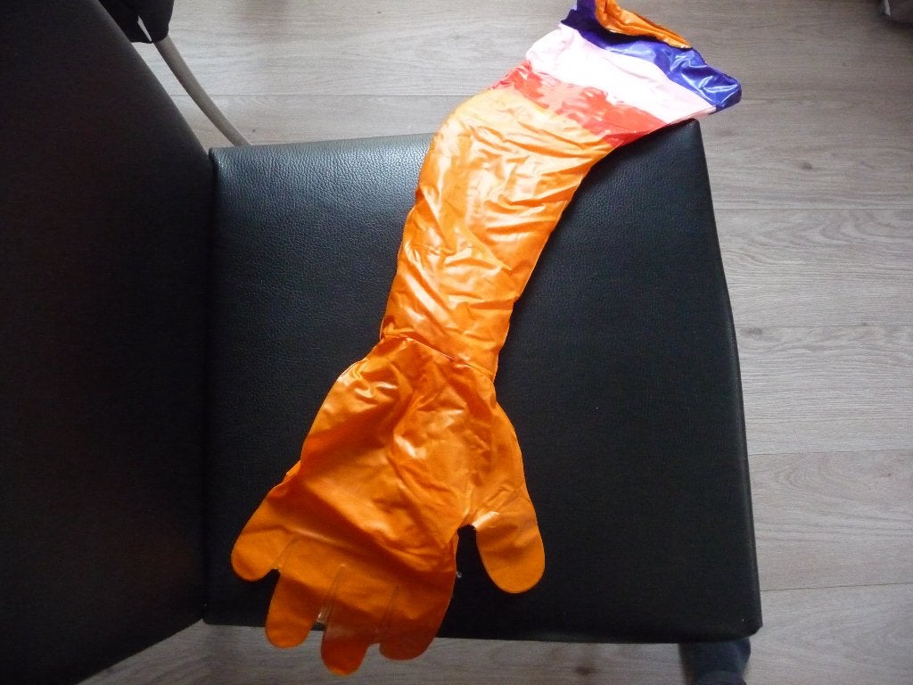 Oranje zwaaiarm. WK., Ophalen of Verzenden, Nieuw, Feestartikel, Oranje of Koningsdag
