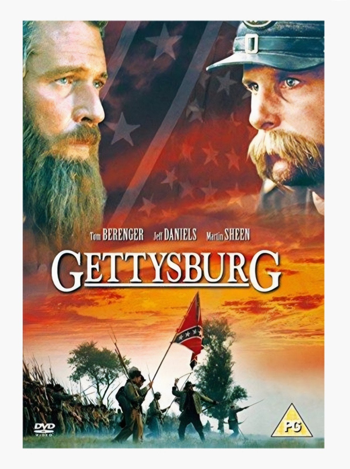 Gettysburg DVD - Epische Burgeroorlog Film, Cd's en Dvd's, Historisch of Kostuumdrama, Nederlands, Ophalen of Verzenden, Vanaf 12 jaar