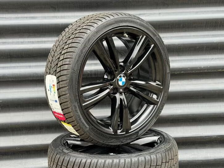 19” Orig Bmw Styl 442M F30 F31 F36 F32 Velgen Winterbanden, Banden en Velgen, Nieuw, Winterbanden, 225 mm