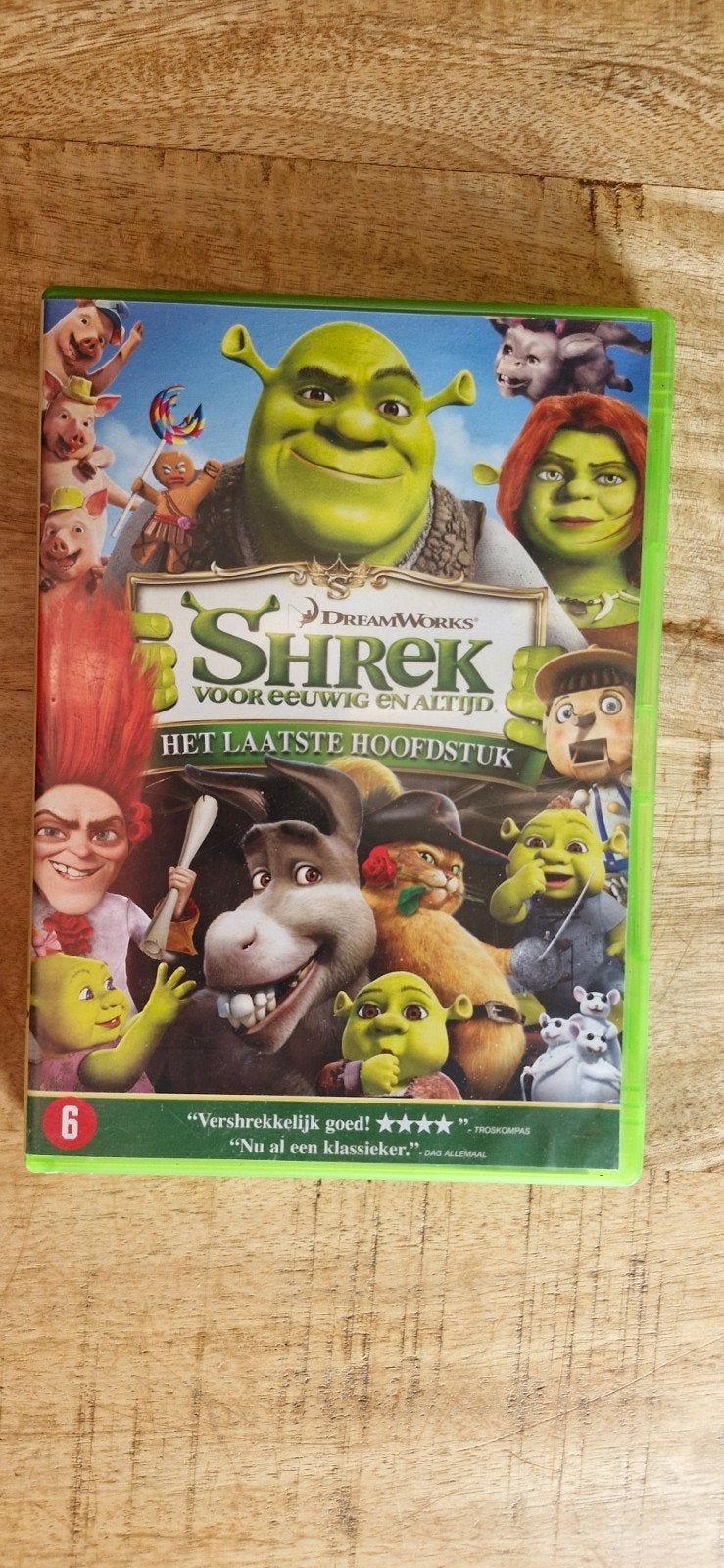 Shrek Collectie: Shrek 1, 2 & Shrek voor Eeuwig en Alti, Animatie, Ophalen of Verzenden, Gebruikt, Nederlands