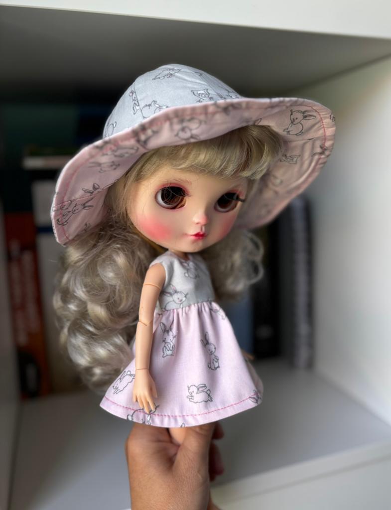 Tweezijdige zomerset voor Blythe, Verzamelen, Poppen, Ophalen of Verzenden, Zo goed als nieuw, Kleertjes