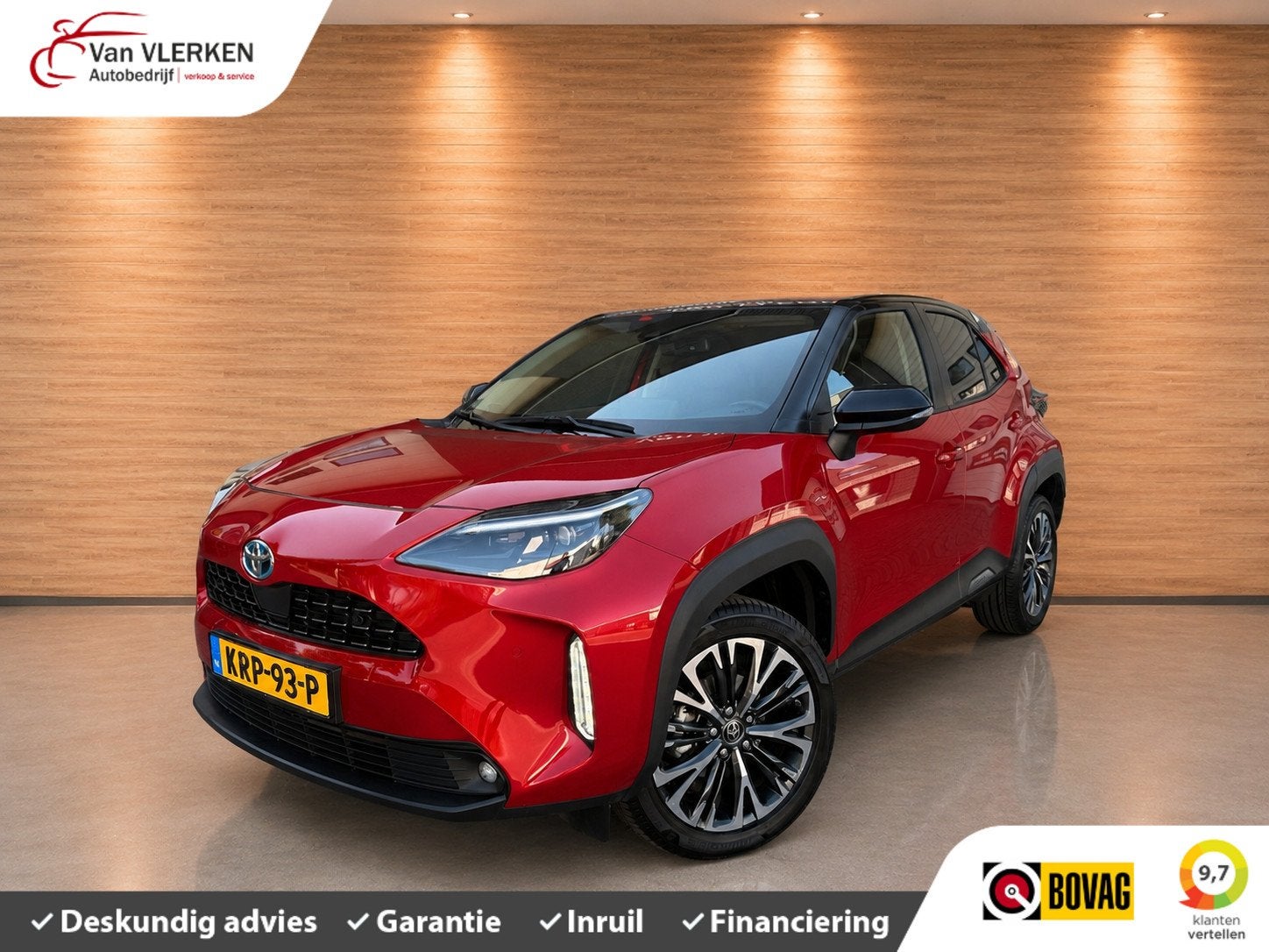 Toyota Yaris Cross 1.5 Hybrid Executive PANORAMADAK, Auto's, Gebruikt, Automatische klimaatregeling, 1490 cc, Bedrijf