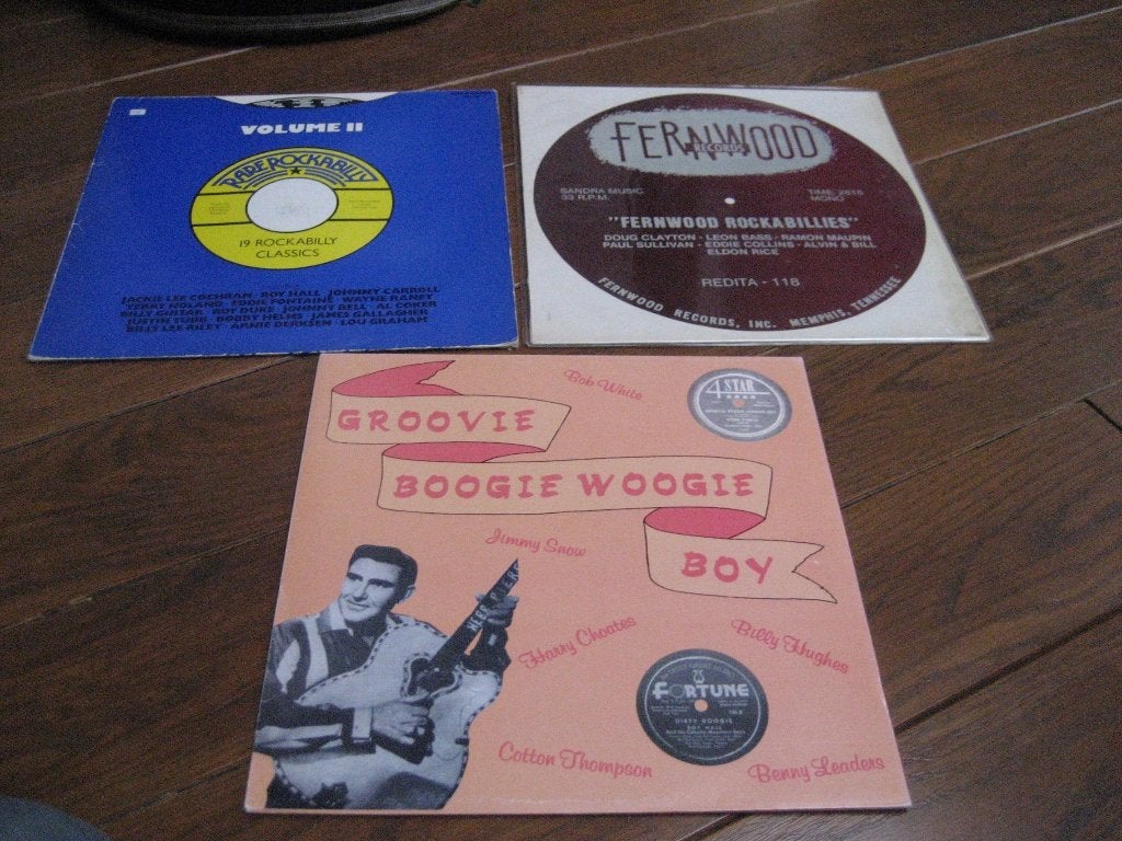 Rockabilly lps 3x, Ophalen of Verzenden, Gebruikt, 12 inch, Rock-'n-roll