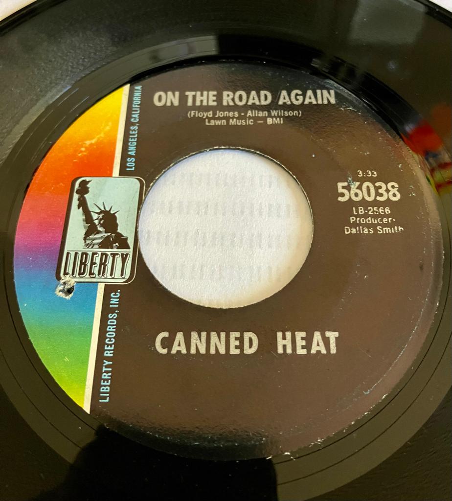 S50 Cannad heat On the road again USA68 €12,50, Fotohoes, Ophalen of Verzenden, Gebruikt, Rock en Metal