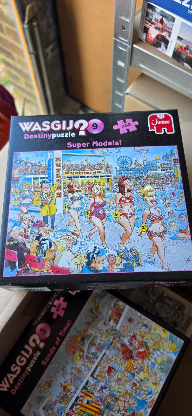 3 euro per stuk Wasgij Puzzels - Diverse Edities (950 stukj, Ophalen of Verzenden, 500 t/m 1500 stukjes, Gebruikt, Legpuzzel