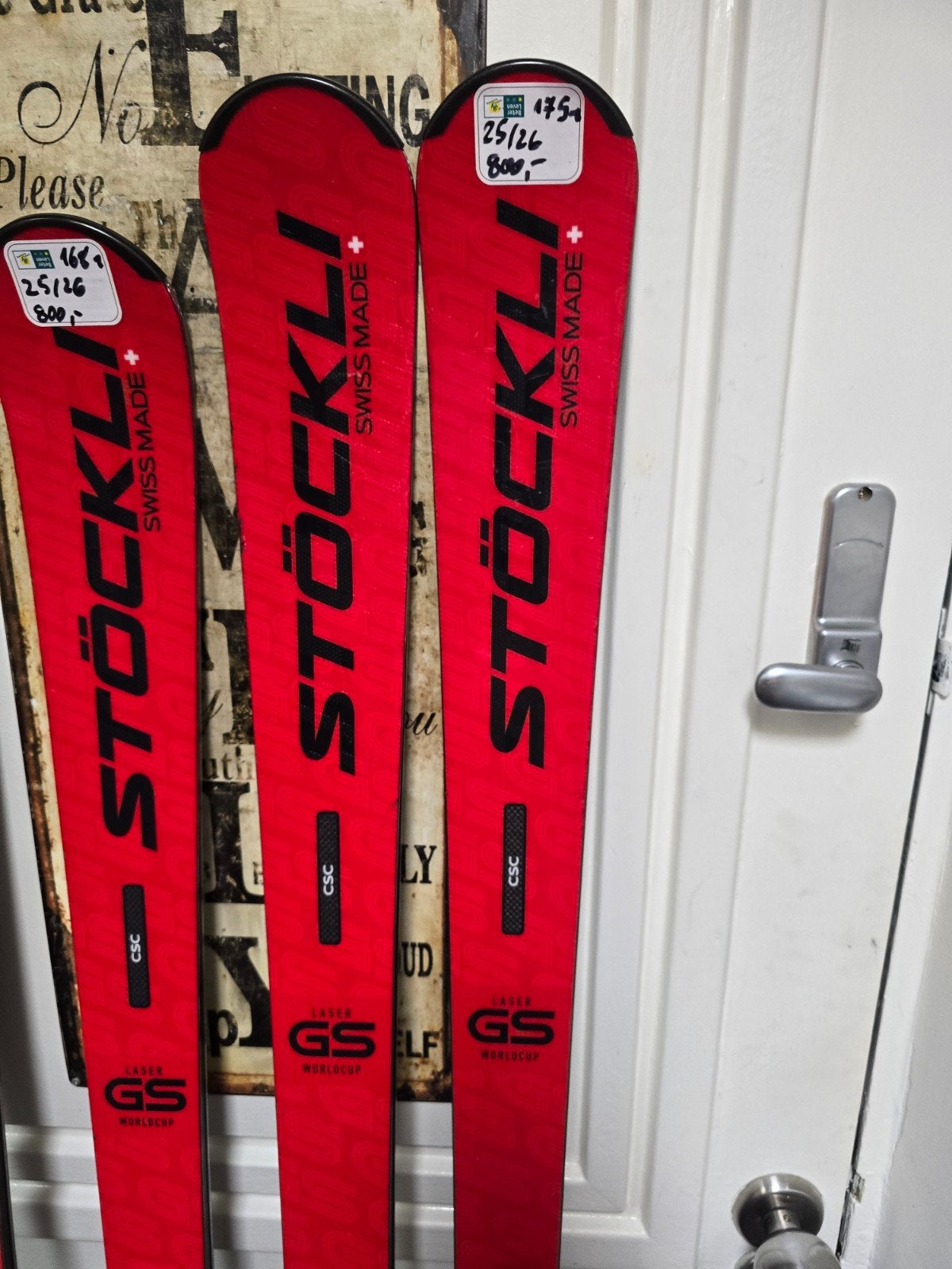 175cm STOCKLI LASER GS 25/26 NP1600€ VOOR KENNERS