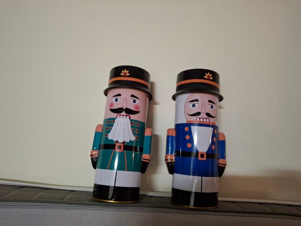 Blikje Kerst notenkraker nutcracker, Diversen, Ophalen of Verzenden