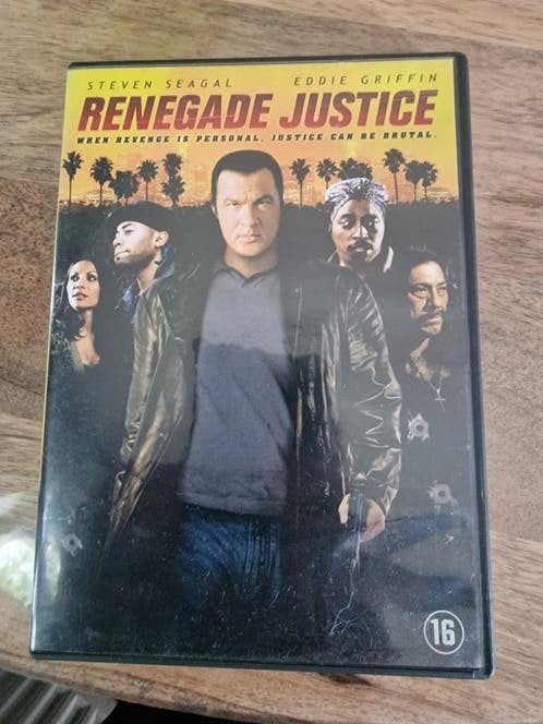Renegade Justice (Steven Seagal) - Actiethriller DVD, Vanaf 16 jaar, Ophalen of Verzenden, Gebruikt, Actiethriller