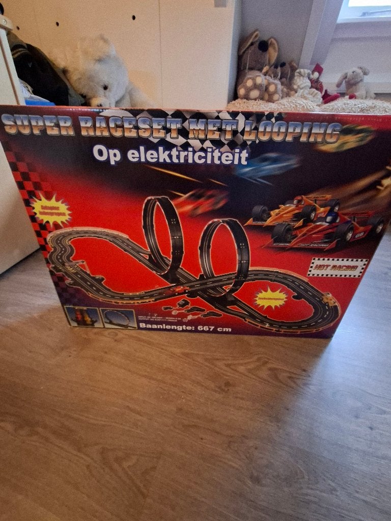 Racebaan, Met looping, Elektrisch, Ophalen, Overige merken