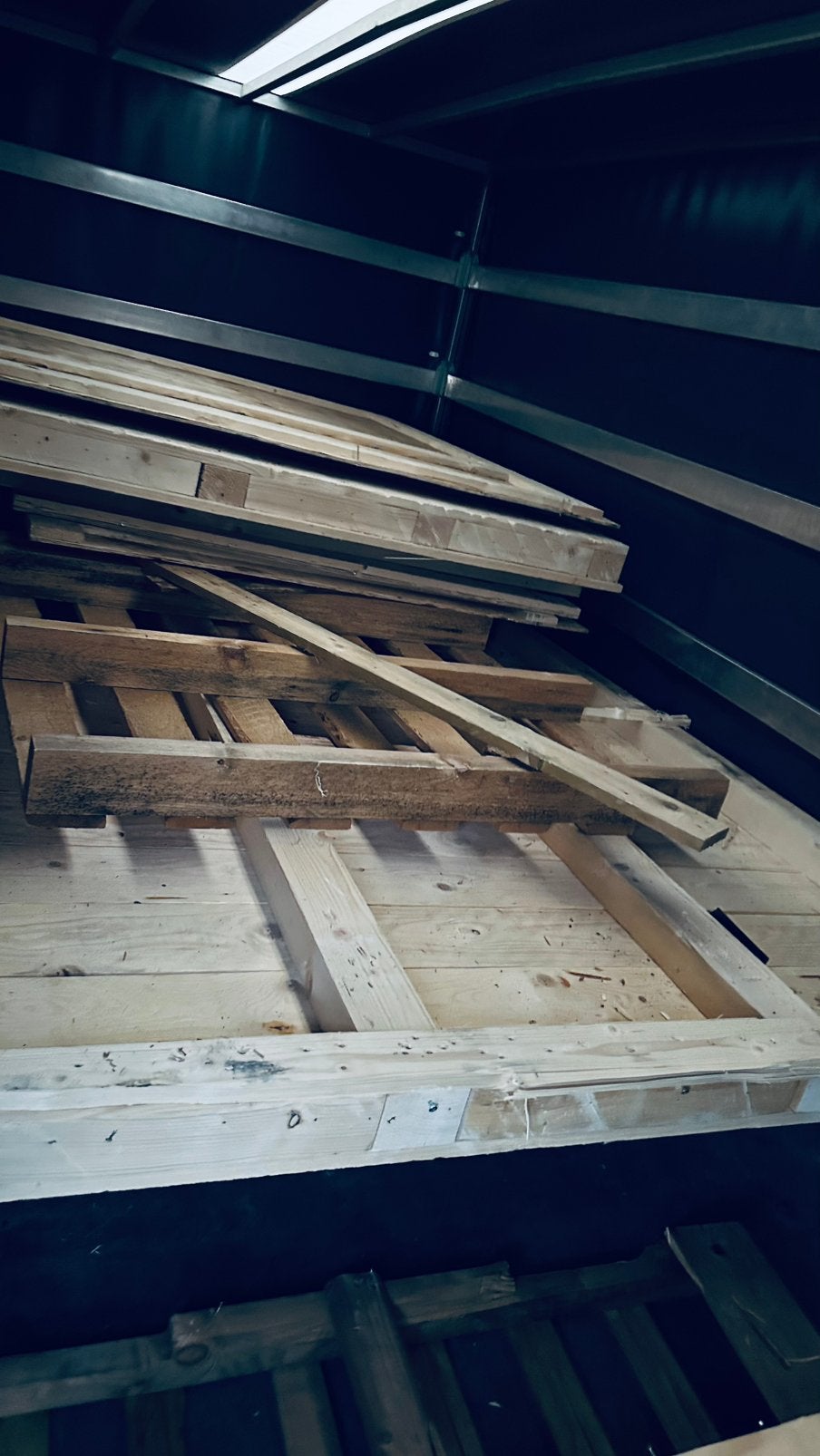 Hout platen en kratten, Tuin en Terras, Palen, Balken en Planken, Ophalen of Verzenden, Zo goed als nieuw, Minder dan 180 cm, Planken