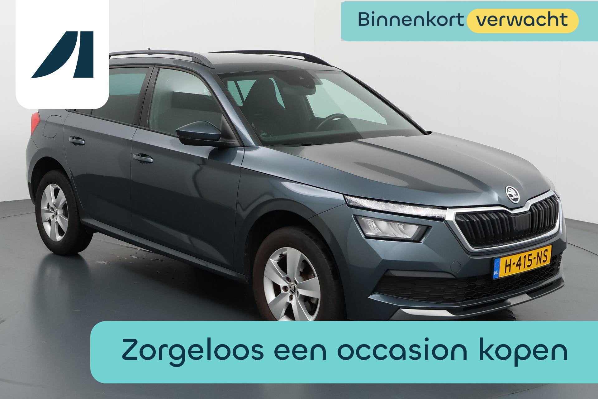 Skoda Kamiq 1.0 TSI Sport Business - Sportief & Zuinig, Auto's, Gebruikt, Origineel Nederlands, Lane Keeping Assist, Kamiq
