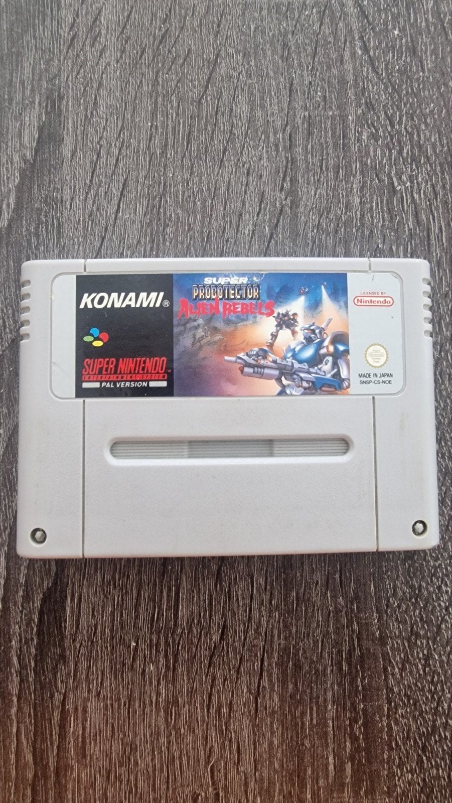 Super Probotector: Alien Rebels SNES PAL, Spelcomputers en Games, Games | Nintendo Super NES, Gebruikt, Shooter, 2 spelers, Ophalen of Verzenden
