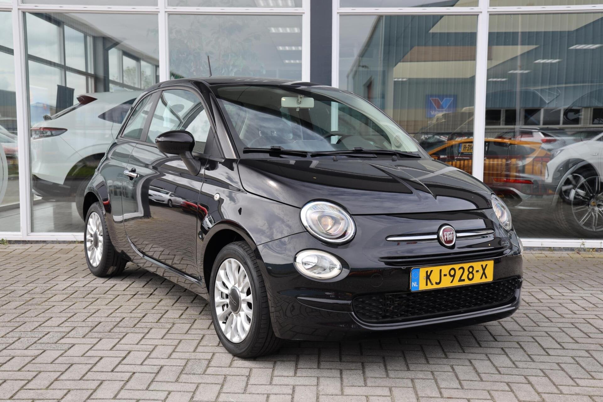 Fiat 500 0.9 TwinAir Turbo Popstar|Airco|LMV|Elek. Ramen|, Auto's, Voorwielaandrijving, Gebruikt, Origineel Nederlands, Bedrijf