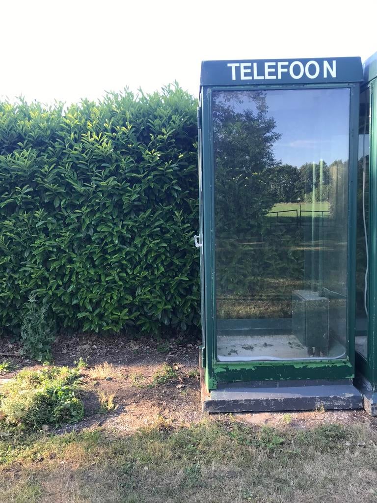 Originele ptt telefooncel, Ophalen