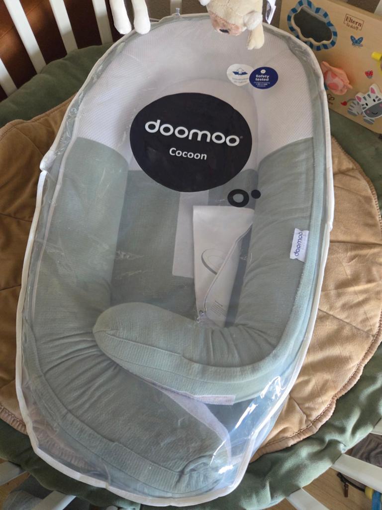 Doomoo Cocoon - baby nestje - organisch katoen, Ophalen, Zo goed als nieuw