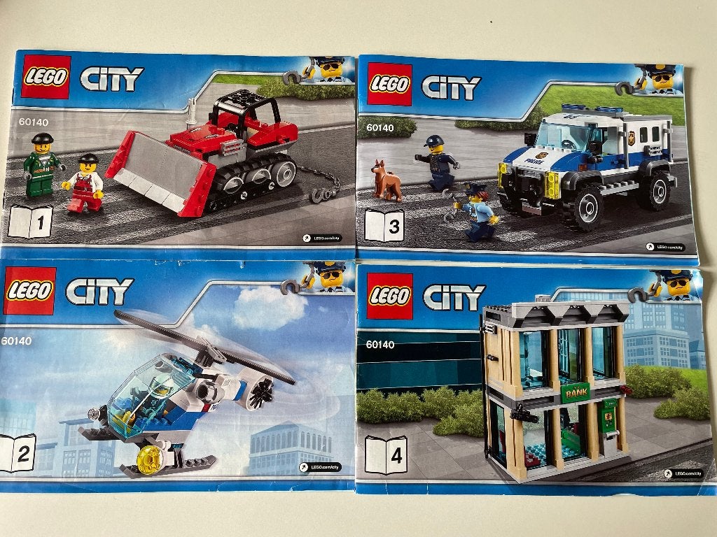 Lego City Bulldozer inbraak - 60140, City, Lego, Inclusief instructies, Ophalen of Verzenden