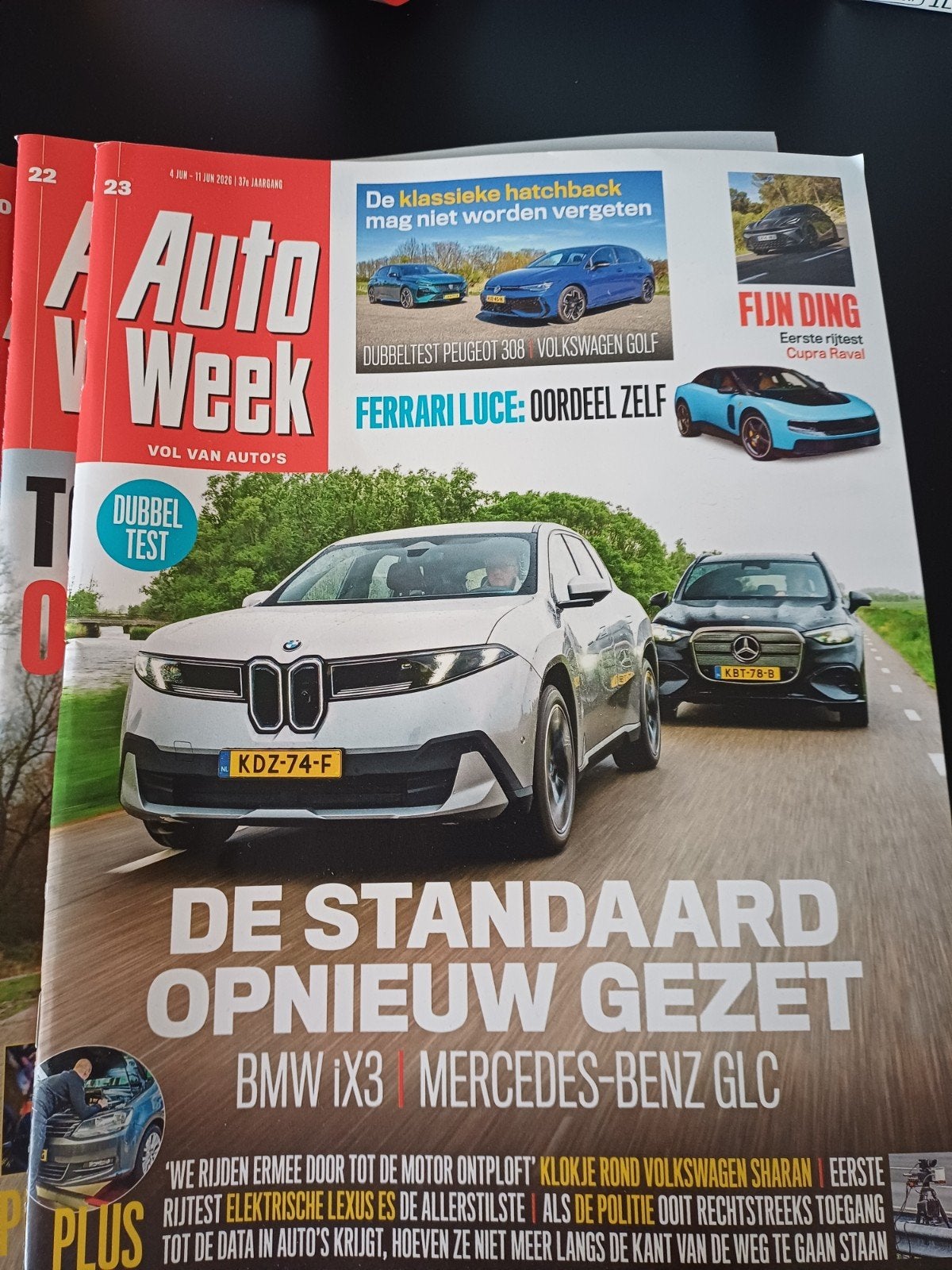 Autoweek April tot Juni jaargang 2026, Boeken, Tijdschriften en Kranten, Gelezen, Overige typen, Ophalen of Verzenden
