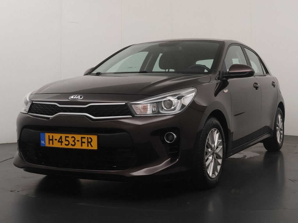 Kia Rio 1.0 TGDI DynamicLine Navigatie - Achteruitrijcamera, Auto's, Kia, Voorwielaandrijving, Bruin, 1055 kg, 49 €/maand