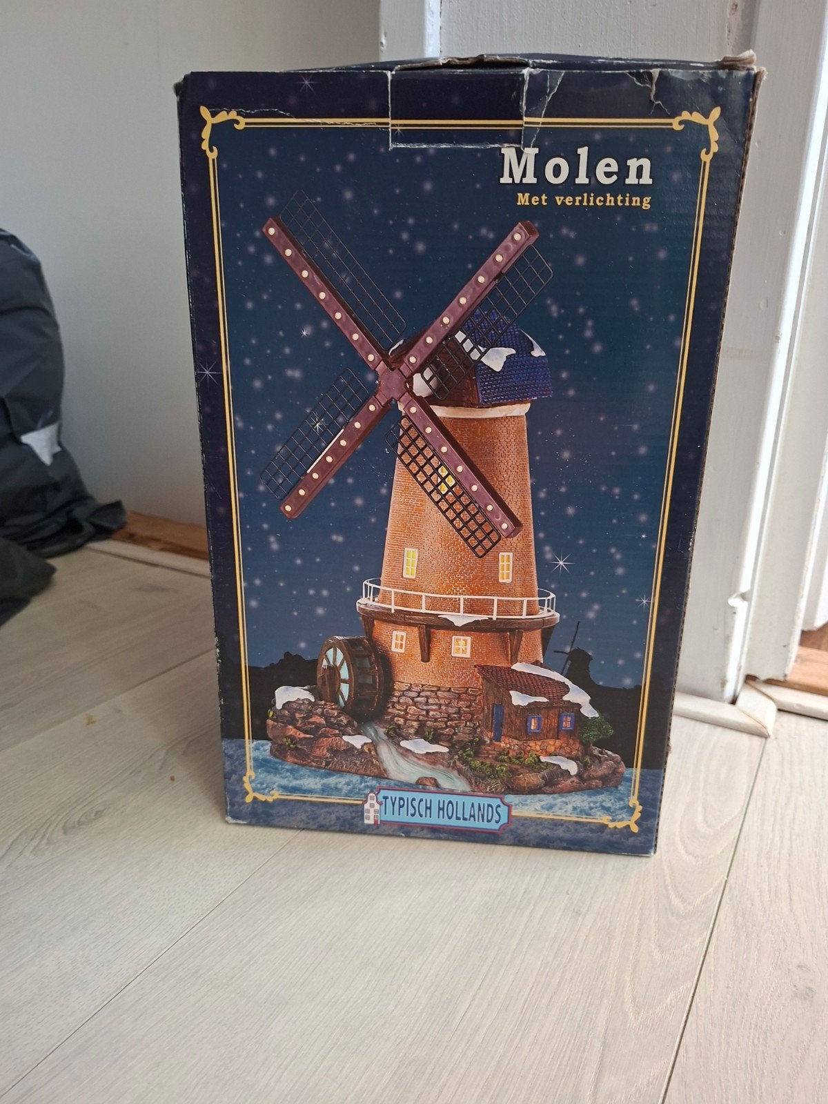verschillende typische Hollands kersthuisjes, Ophalen of Verzenden, Gebruikt