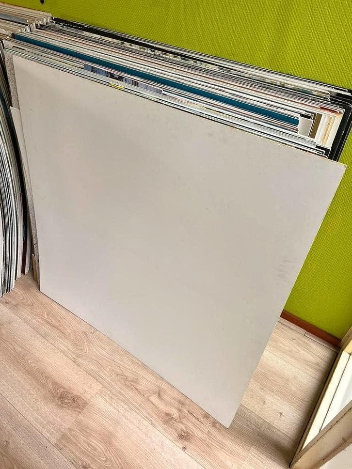 Kunststof Forex platen 99x99 cm 3mm dik, Niet ingevuld, Zo goed als nieuw, Niet ingevuld, Ophalen