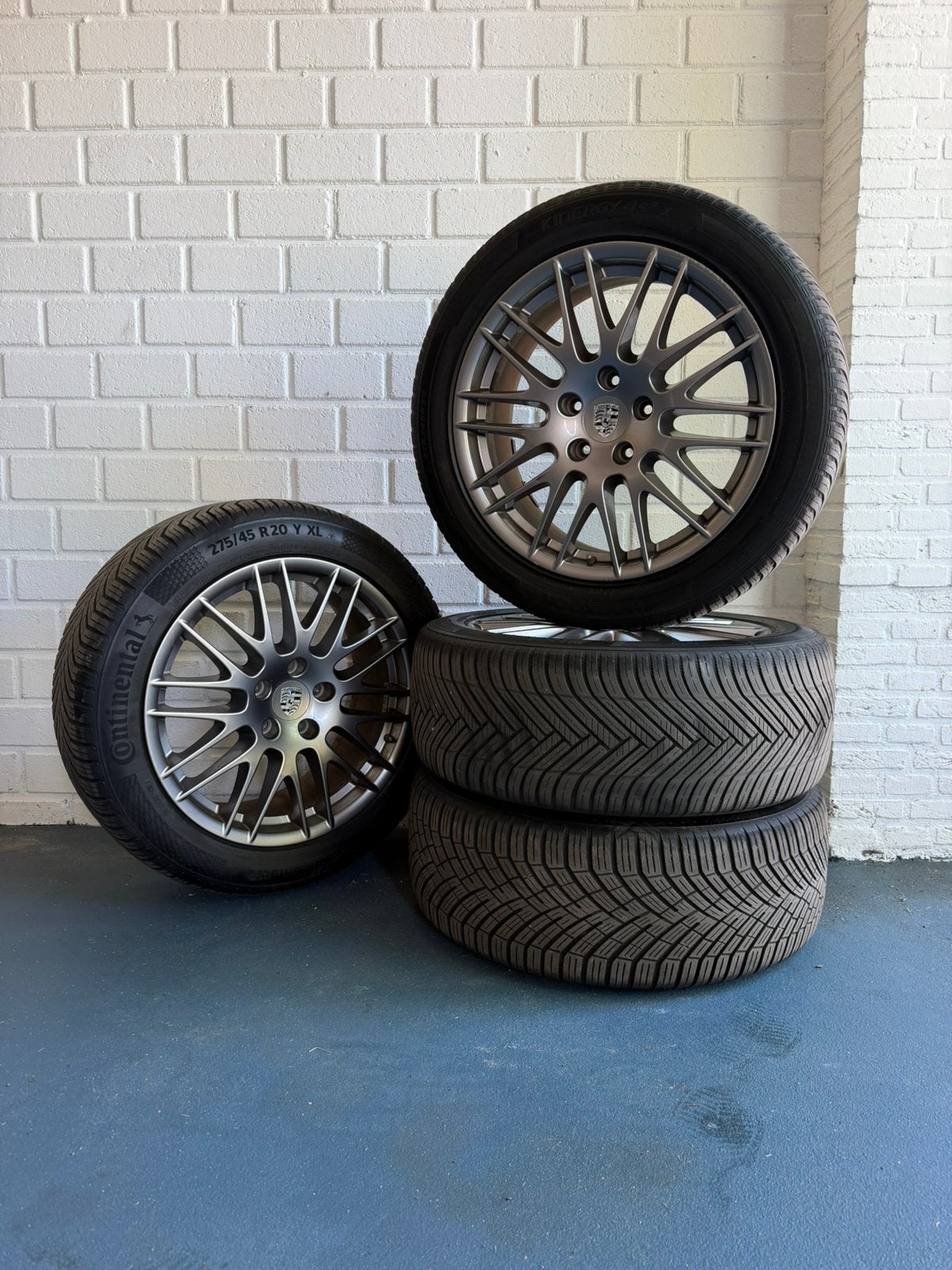 20” originele Porsche Cayenne velgen!, Ophalen, 275 mm, Banden en Velgen, All Season