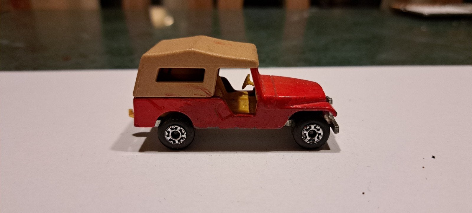 jeep cj8 1977 1:64 matchbox, Ophalen of Verzenden, Auto
