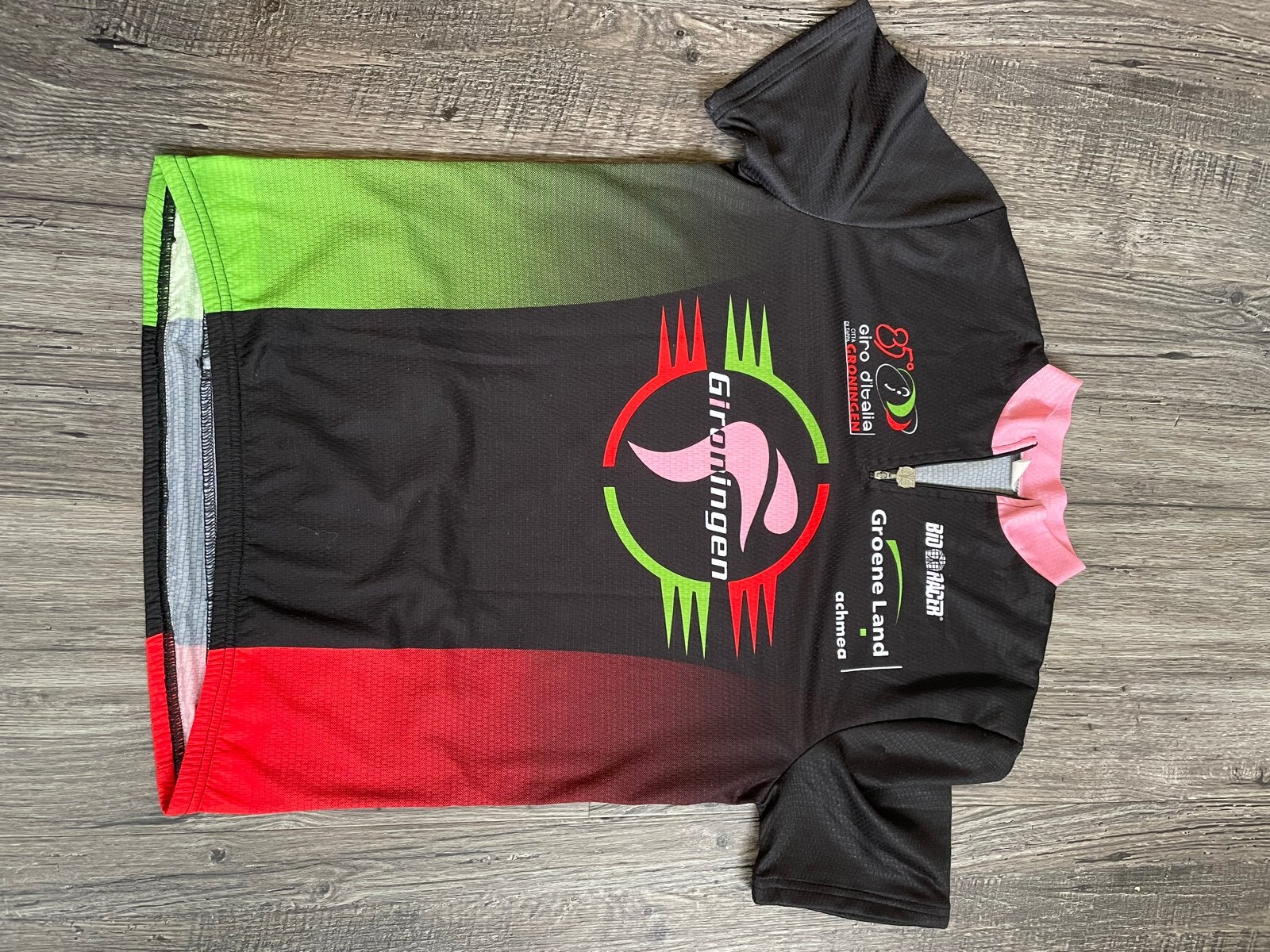 Giro di Gallia Groningen Wielershirt - Maat M, M, Dames, Ophalen of Verzenden, Zo goed als nieuw