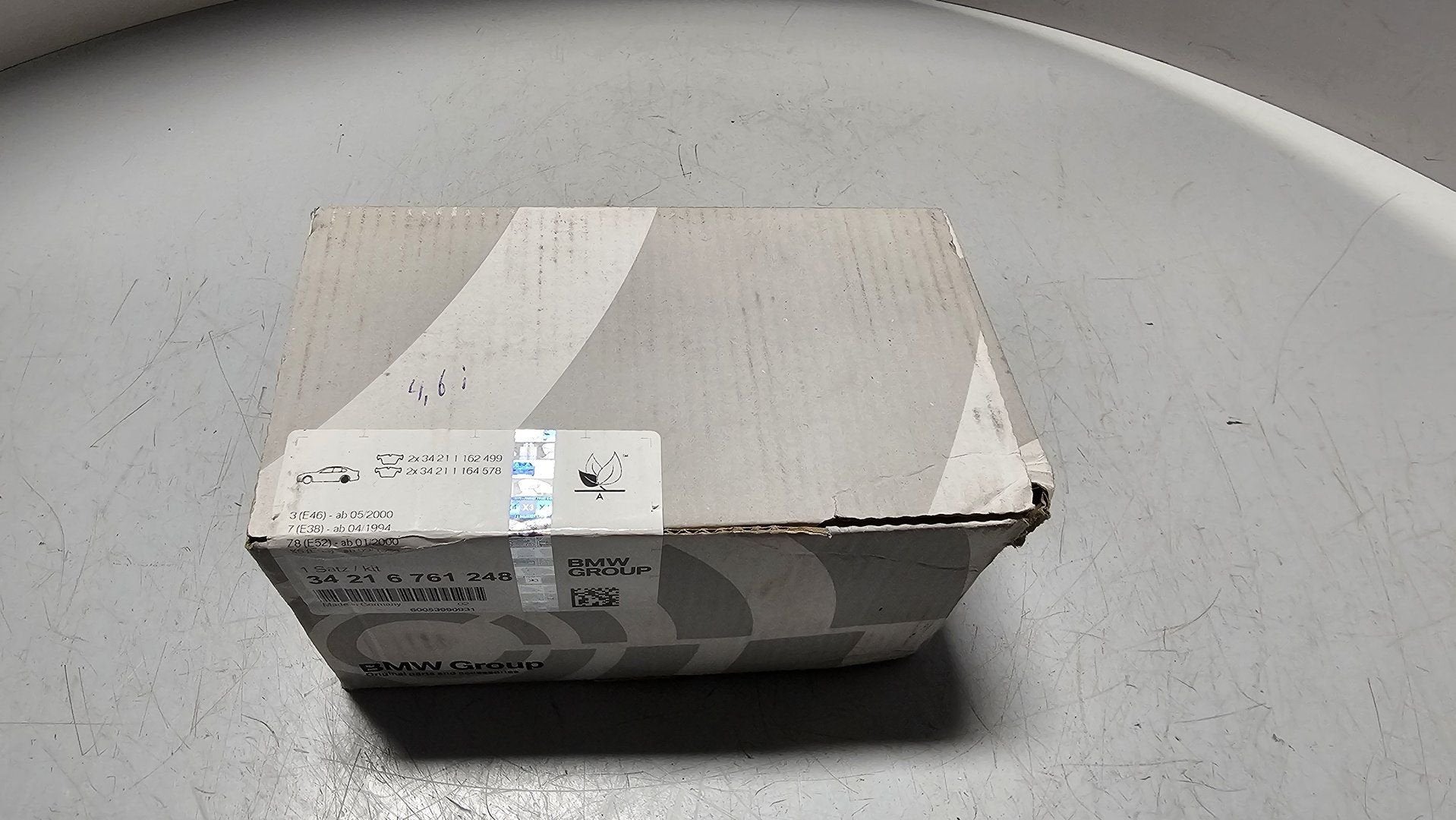 Remblokken achterzijde origineel BMW 34216761248 6761248, -, -, Nieuw, Ophalen of Verzenden