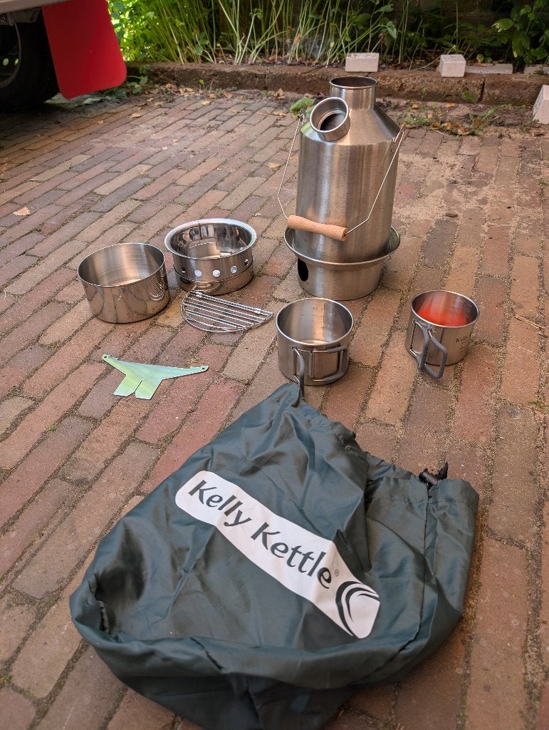 Kelly Kettle, Verzenden, Zo goed als nieuw