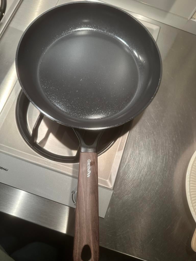 Greenpan 28 cm PFAS vrij, Huis en Inrichting, Keuken | Potten en Pannen, Ophalen of Verzenden, Zo goed als nieuw, Overige materialen