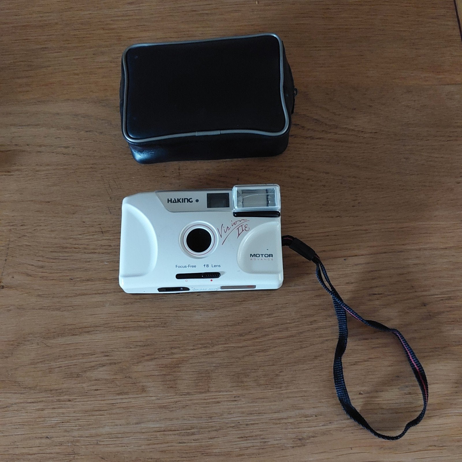 Haking Compact Camera met Motor Advance, Ophalen, Gebruikt, Compact, Overige Merken