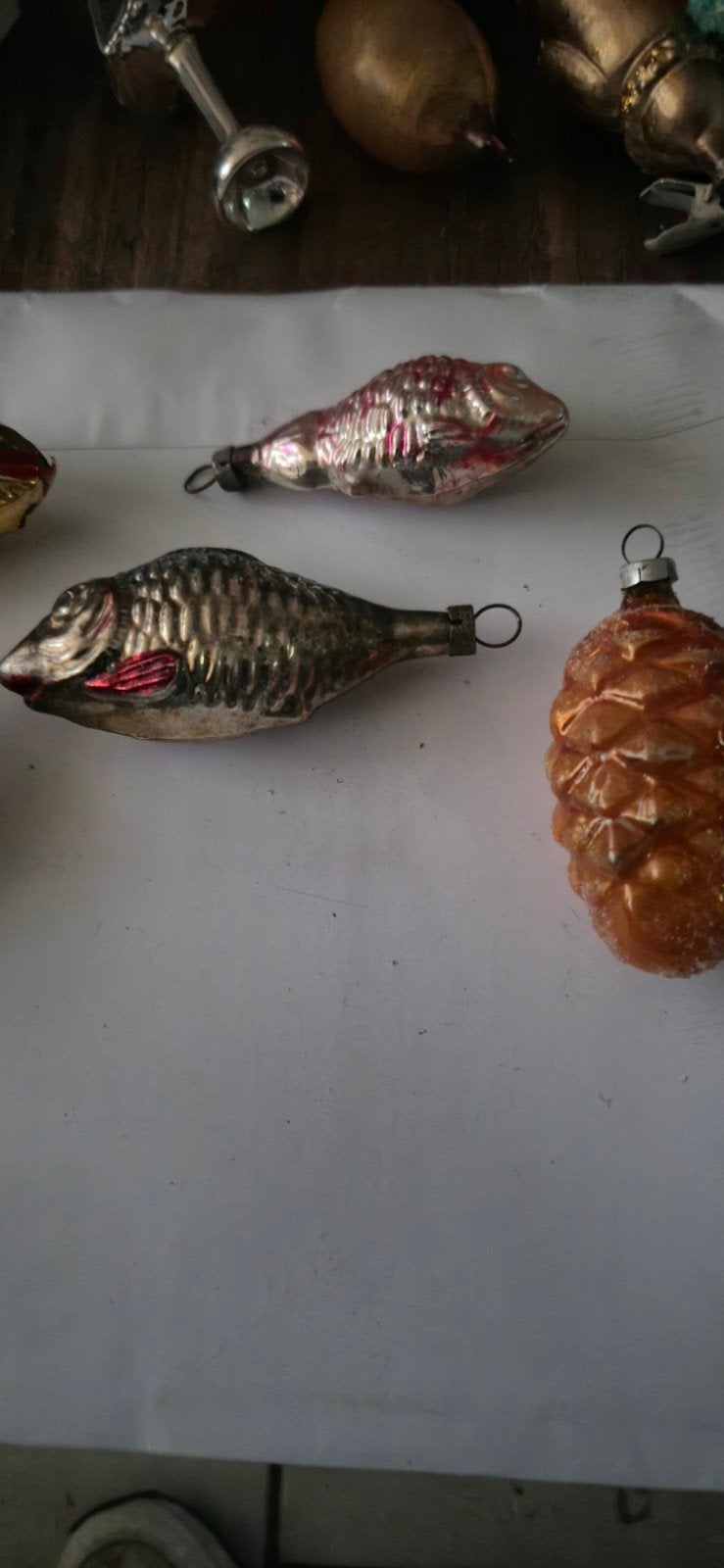 6 oude kerstballen, Diversen, Ophalen