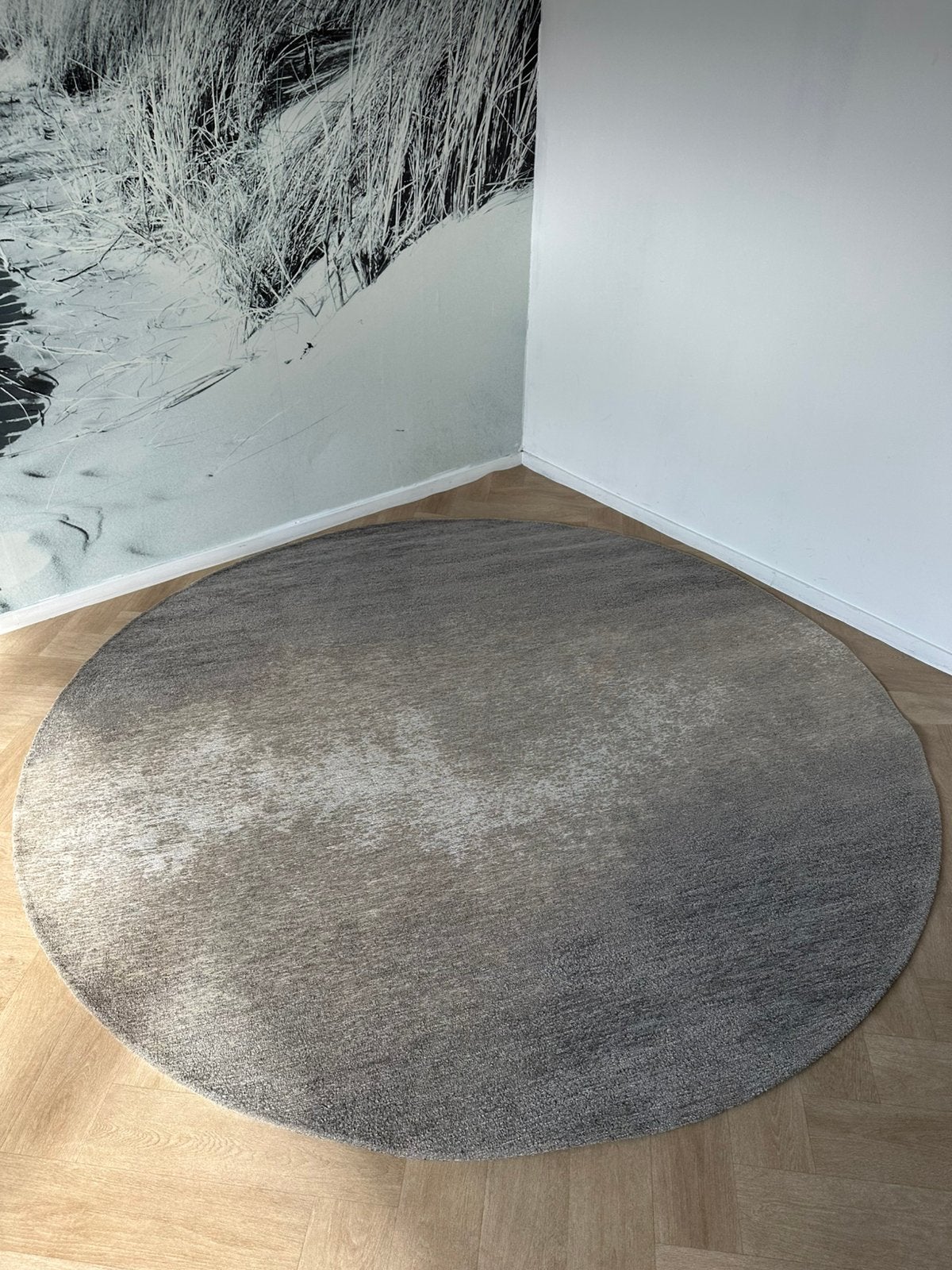 Beside Rugs Starlight rond 200cm natural, Rond, Ophalen of Verzenden, 200 cm of meer, Nieuw