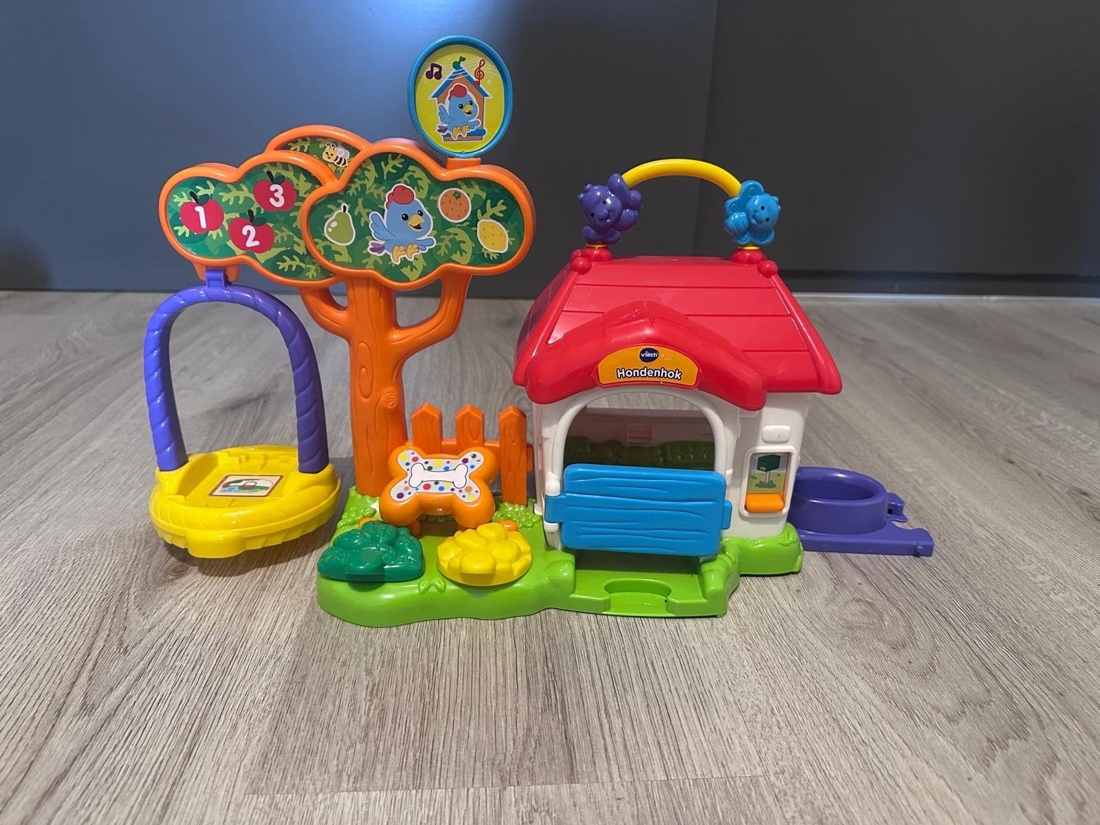VTech Honden Hok Speelset met Geluid en Licht, Ophalen of Verzenden, Gebruikt, Overige typen, Met licht