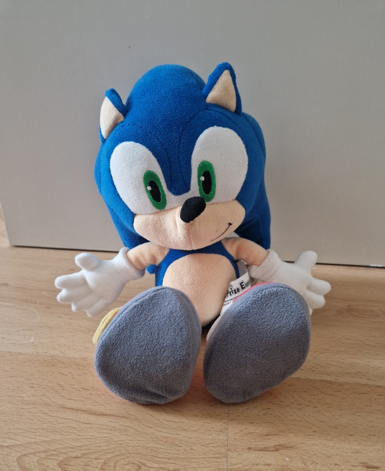 knuffel sonic sega Prize europe plush pluche, Kinderen en Baby's, Ophalen of Verzenden