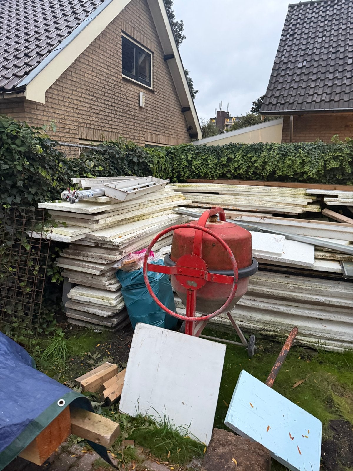 EPS isolatieplaten 4 cm dik, 4 tot 8 cm, Gebruikt, Ophalen of Verzenden, 15 m² of meer