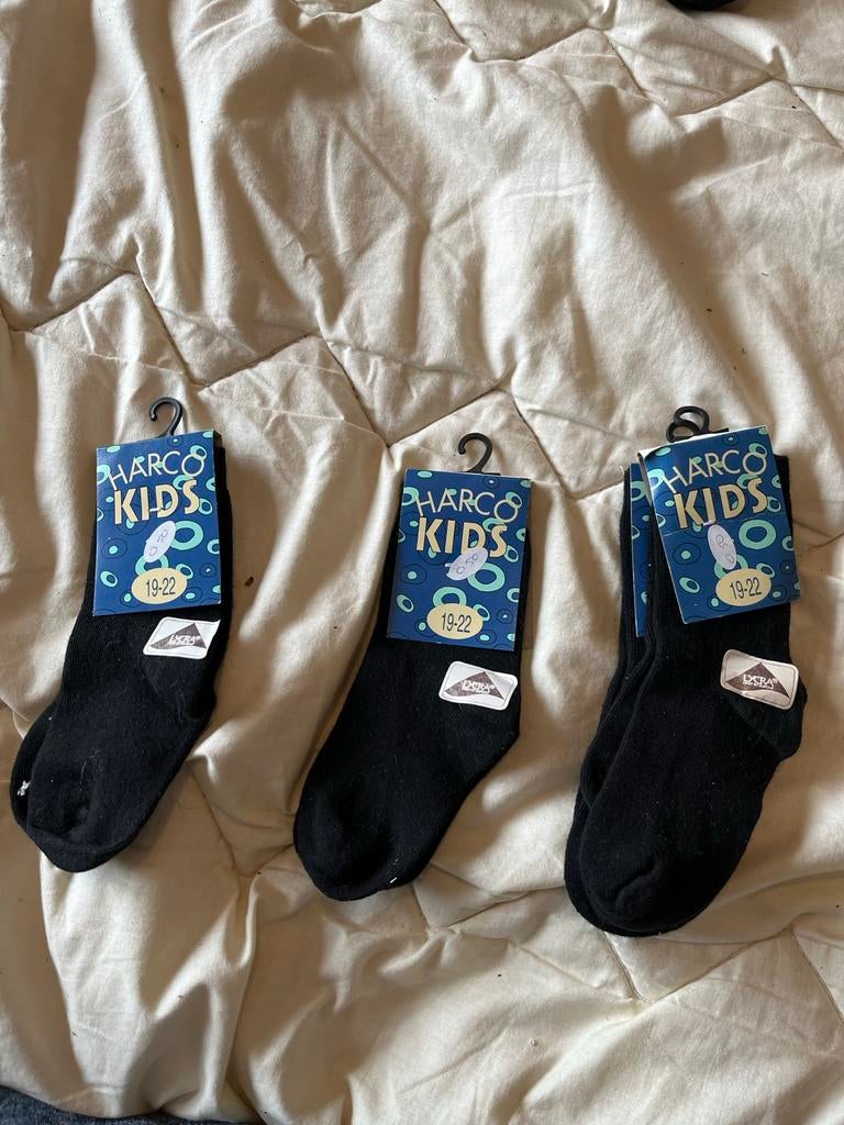 3 paar nieuwe Harco Kids sokken maat 19-22, Ophalen of Verzenden, Nieuw, Jongen of Meisje, Sokken