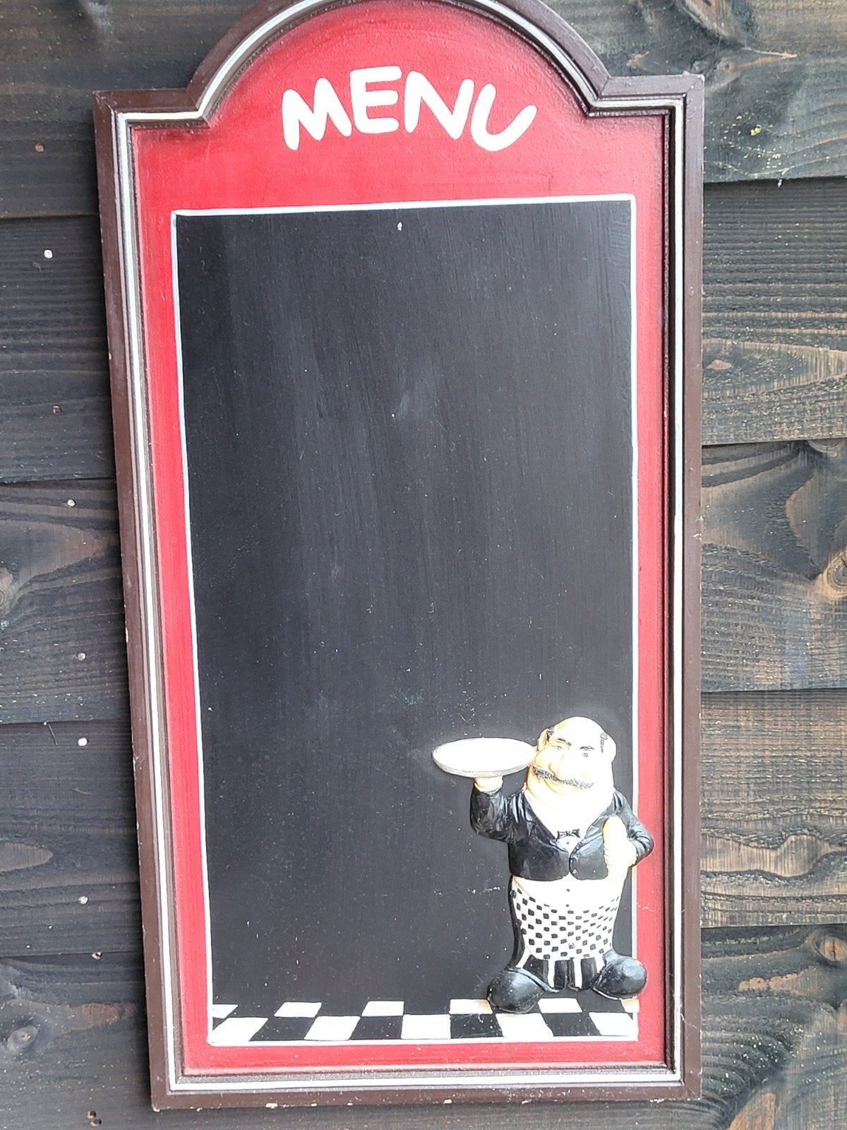 Menu krijtbord, Ophalen of Verzenden, Zo goed als nieuw, Reclamebord