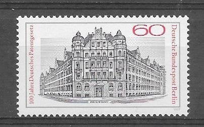 Duitsland - Berlijn 1977  Gebouw, Verzenden, BRD, Postfris