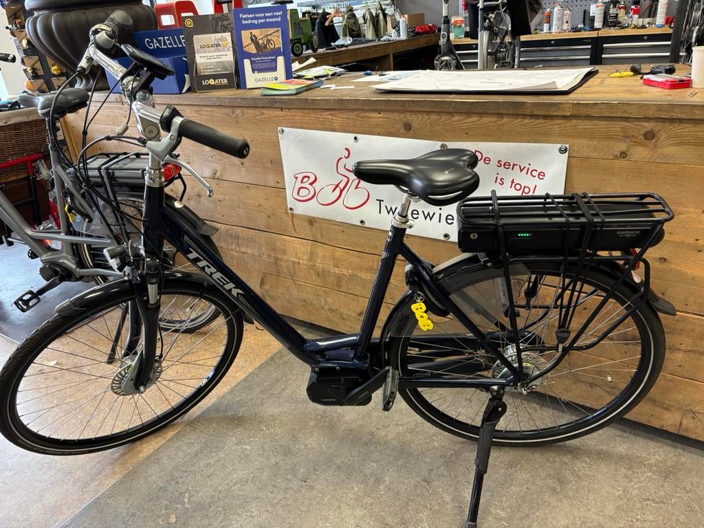 Trek Tm400 met Shimano middenmotor framehoogte 56cm, Fietsen en Brommers, Elektrische fietsen, Trek, Zo goed als nieuw, Trek, Trek