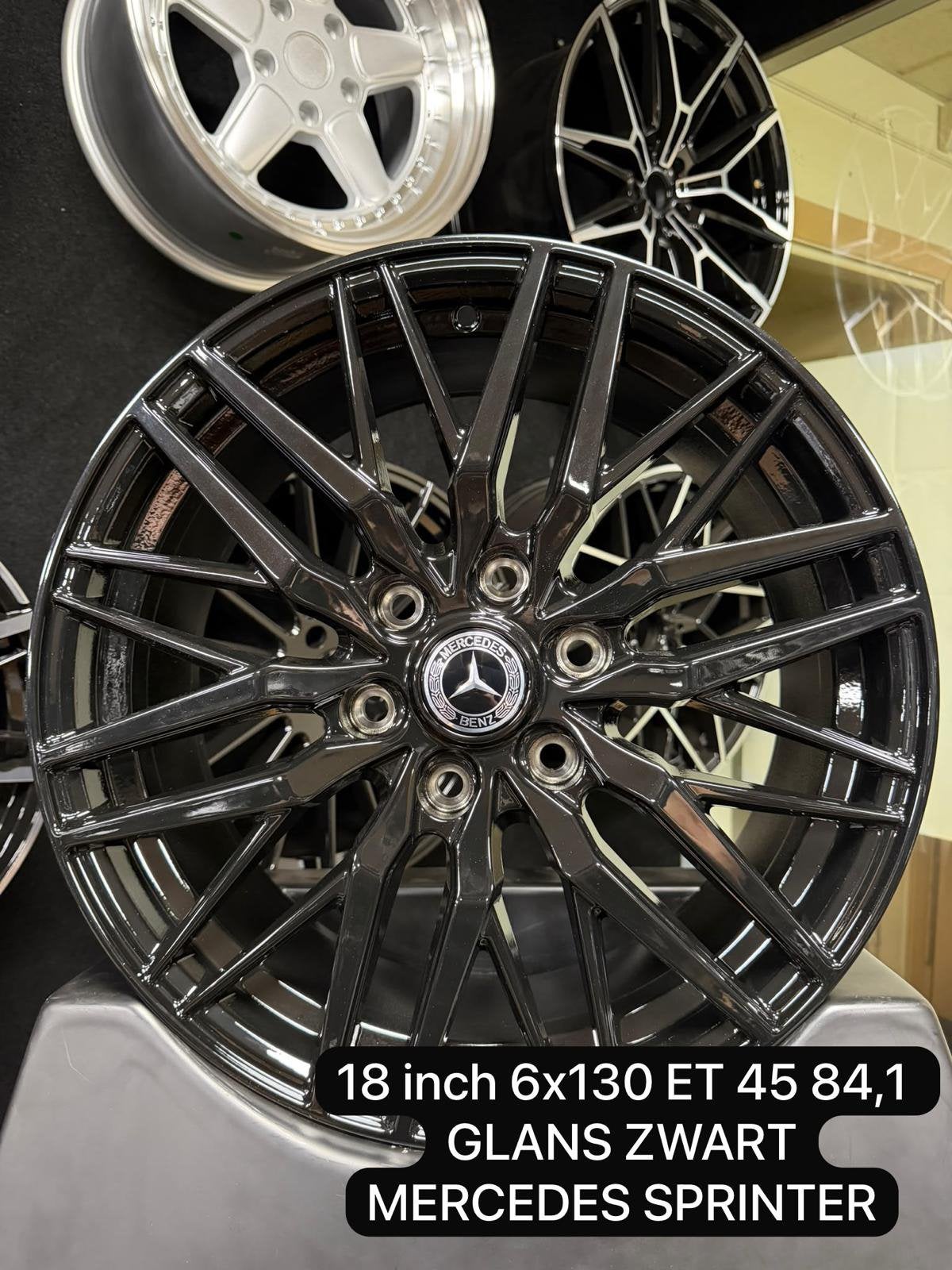 18 inch. Mercedes Sprinter/VW LT velgen, Ophalen, 18 inch, Bestelwagen, Velg(en)