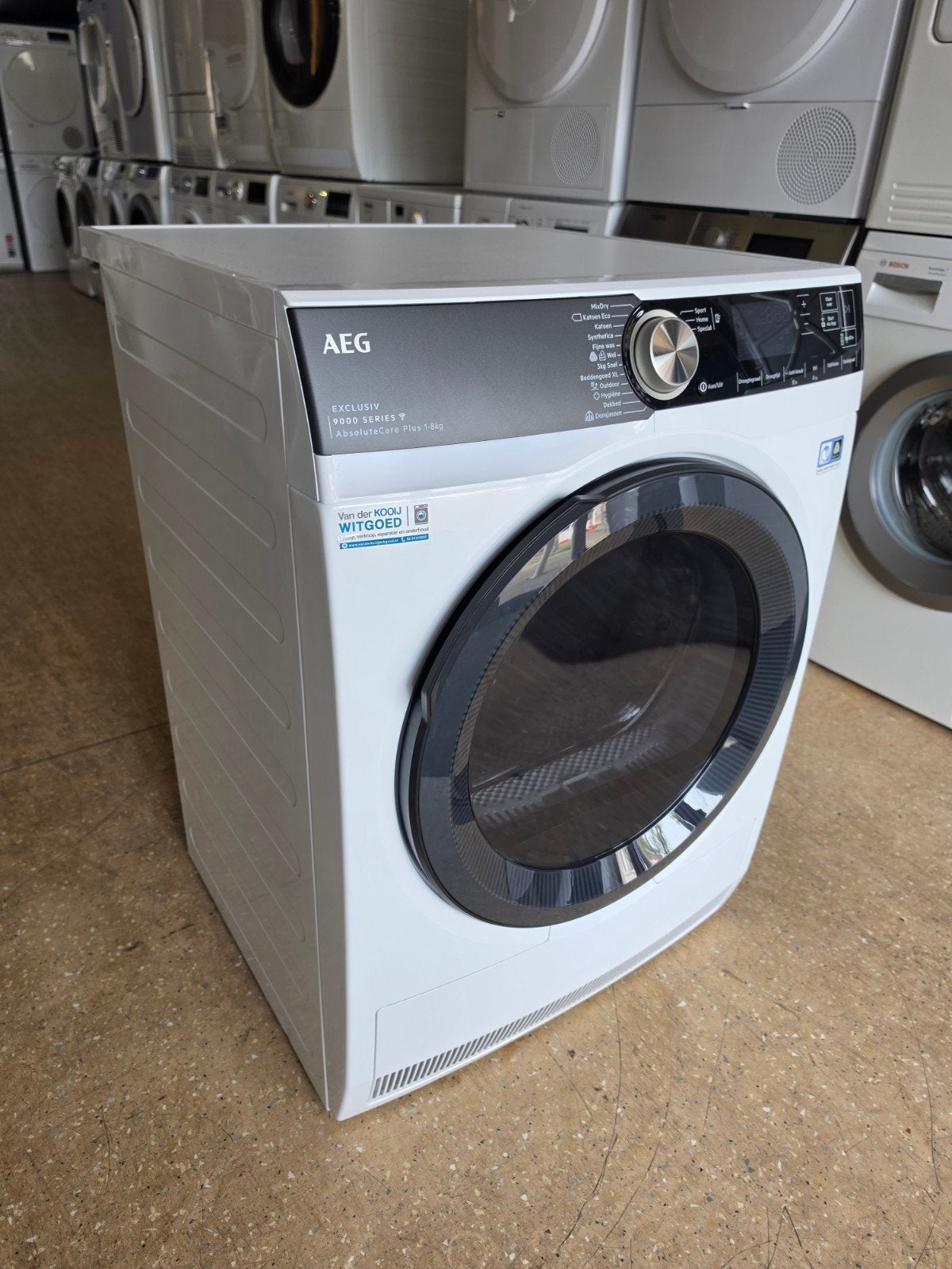 AEG TR9MUNCHEN warmtepompdroger | ZGAN! | Gratis thuis 🚚✅️, Witgoed en Apparatuur, Wasdrogers, AEG, Jirnsum, Overige typen, 8 tot 10 kg