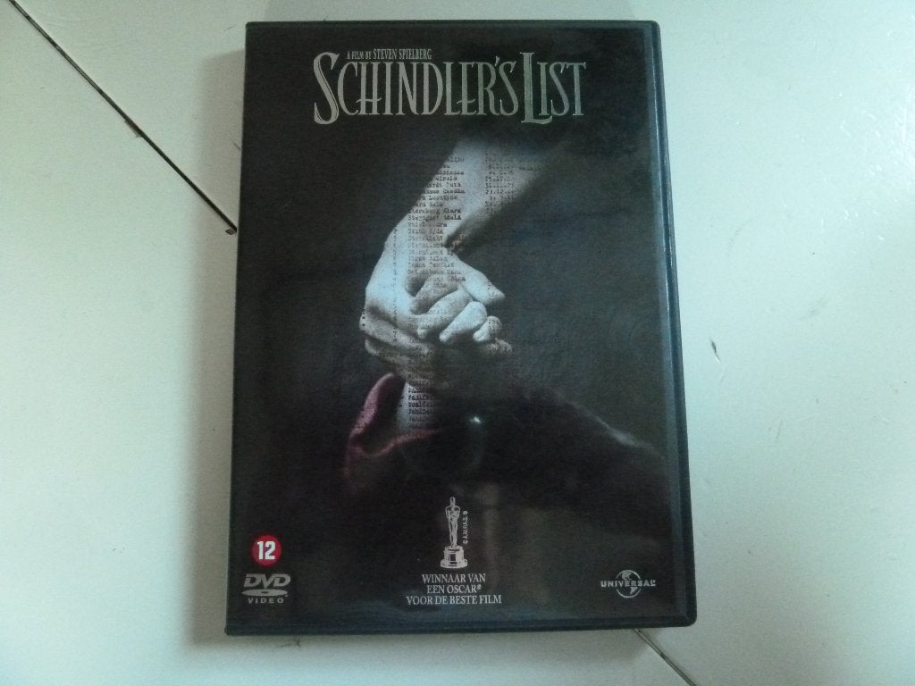 Schindler's List, Vanaf 12 jaar, Ophalen of Verzenden, Gebruikt