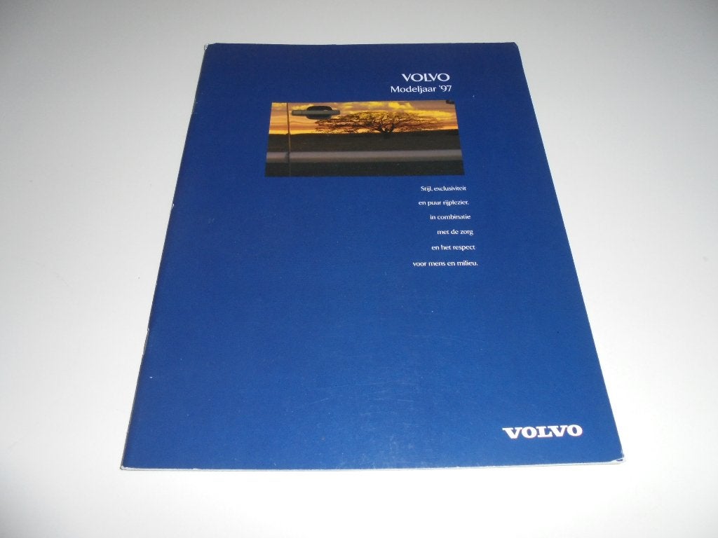 brochure Volvo modellenprogramma  1997, Ophalen of Verzenden, Gelezen, Volvo