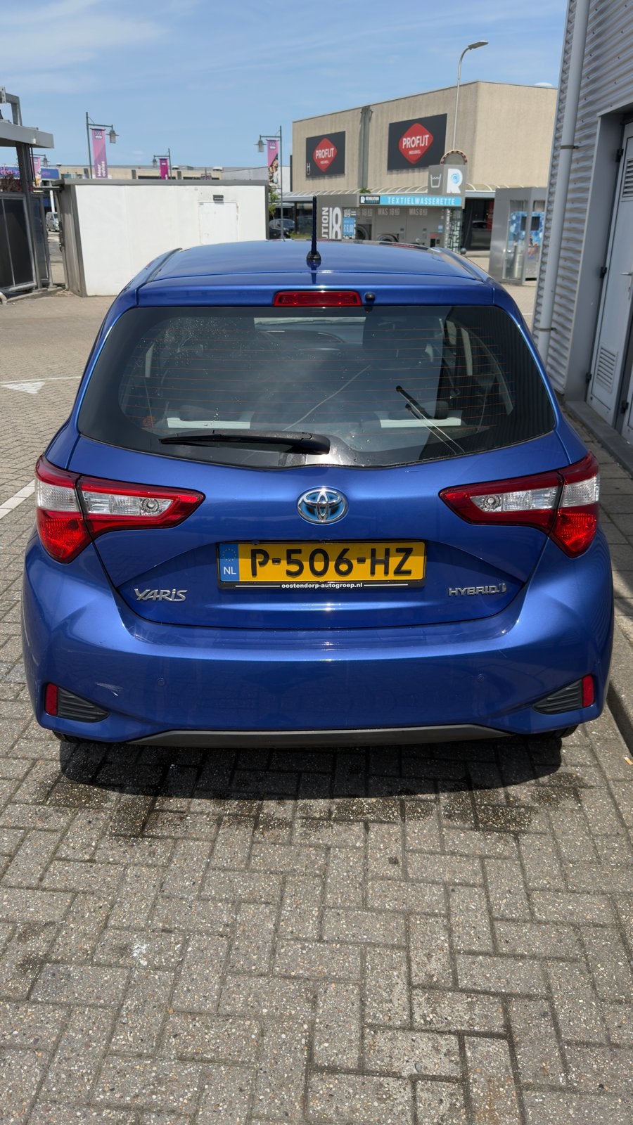 Toyota Yaris 1.5 Hybrid 100pk 5D CVT 2019 Blauw, Auto's, 1497 cc, 40 €/maand, Blauw, Yaris