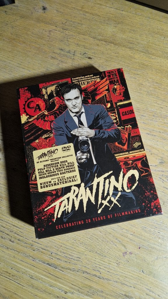 quentin tarantino 12 dvd box, Cd's en Dvd's, Dvd's | Thrillers en Misdaad, Maffia en Misdaad, Bonusmateriaal, Vanaf 16 jaar, Ophalen of Verzenden