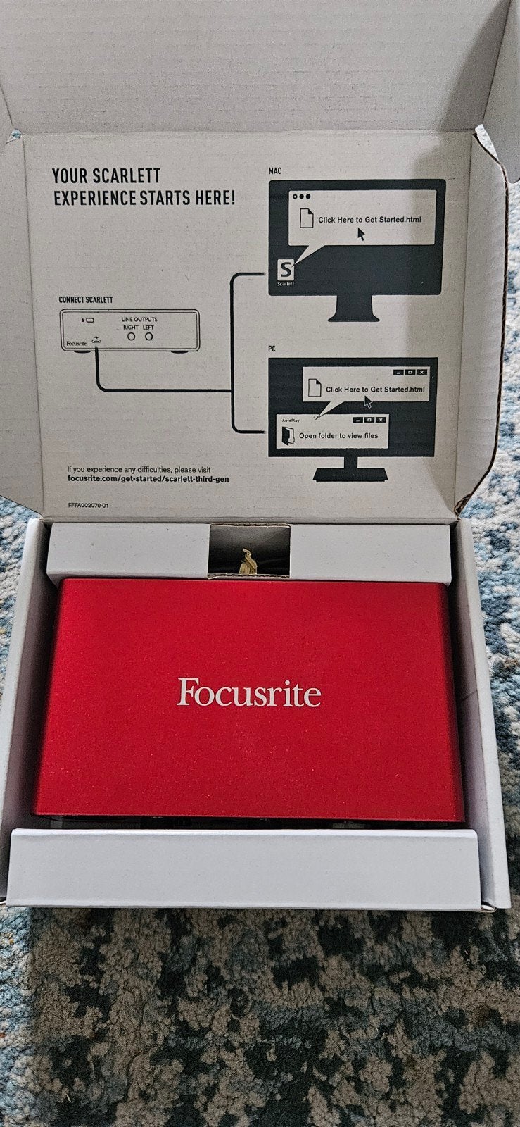 Focusrite Scarlett Solo 3rd Gen Audio Interface, Muziek en Instrumenten, Overige Muziek en Instrumenten, Ophalen of Verzenden