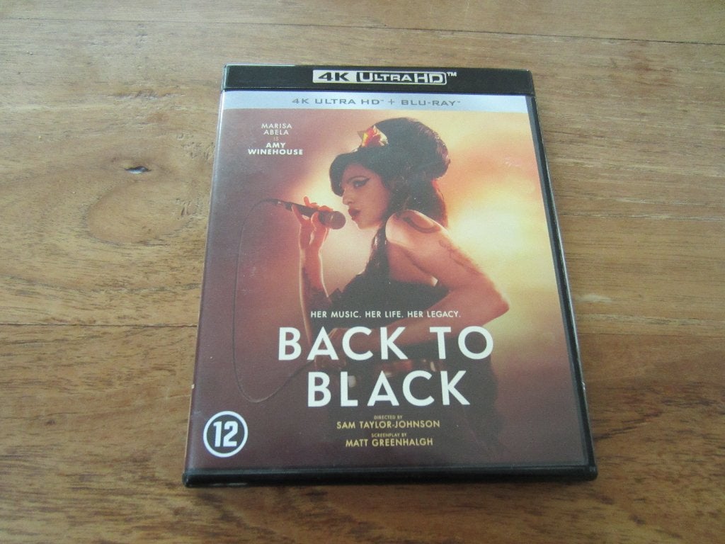 Back to black - 4K Ultra HD + blu-ray, Ophalen of Verzenden, Zo goed als nieuw