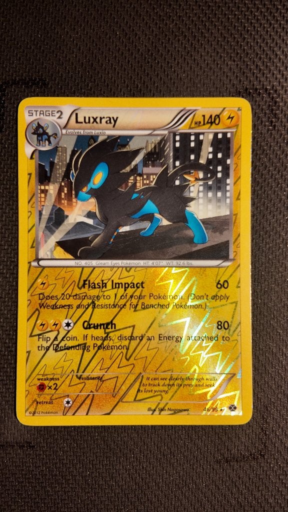 Luxray 46 Next Destinies | Pokemon kaart, Ophalen, Zo goed als nieuw, Losse kaart, Foil